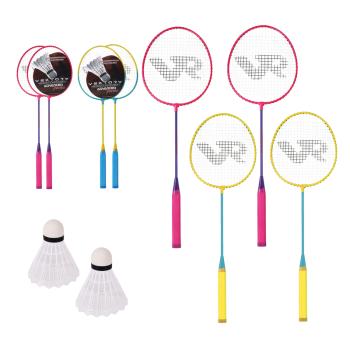 KOVOVÁ BEDMINTONOVÁ SÚPRAVA, 2 RAKETY A 1 LOPTIČKA, /ŠPECIÁLNA SÚPRAVA/