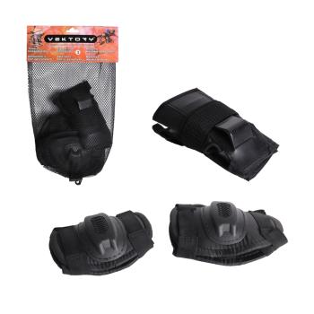 CHRÁNIČE KOLIEN A LAKŤOV ČIERNE S,M,L