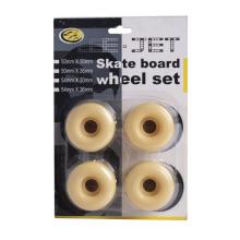 SKATEBOARD PU NÁHRADNÉ KOLESO, 4 KUSY, ODLIEVANÉ