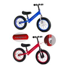 ŠLIAPACÍ BICYKEL S KOVOVÝM RÁMOM, NAFUKOVACIE KOLESÁ, ČERVENÝ, MODRÝ