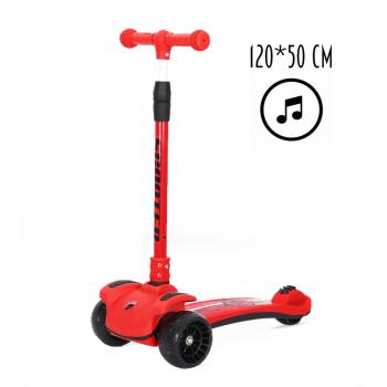 SKÚTER ČERVENÝ 120X51