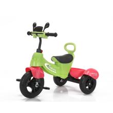DETSKÁ TROJKOLKA S OPIERKOU ZELENÁ