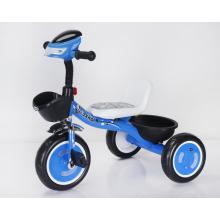 TROJKOLKA S KOŠÍKOM MODRÁ