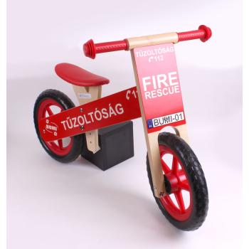 DREVENÝ BICYKEL NA BEHANIE "TŰZOLTÓ"