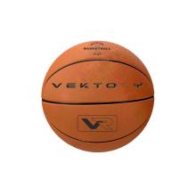BASKETBALOVÁ LOPTA, Č. 7, S NÁPISOM "VEKTORY", ORANŽOVÁ