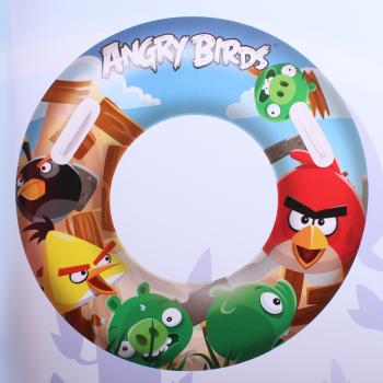 LICNES NAFUKOVACÍ PLÁVAJÚCI GUMOVÝ CHYTAČ ANGRY BIRDS