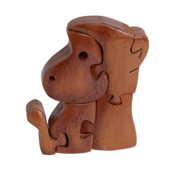 DREVENÉ 3D PUZZLE OPICE