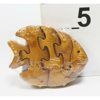 DREVENÉ PUZZLE 3D RYBY
