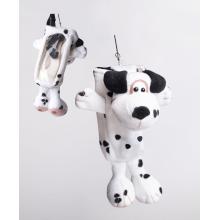 PLYŠOVÝ DRŽIAK NA MOBILNÝ TELEFÓN DALMATA, "HAPPY"