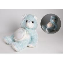 PLYŠOVÝ MEDVEDÍK, SVIETIACE BRUŠKO, DÚHA