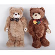 PLYŠOVÝ MEDVEĎ, STOJACI, MOTÝLIK