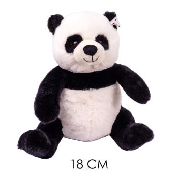 PLYŠOVÝ MEDVEĎ PANDA, SEDIACI