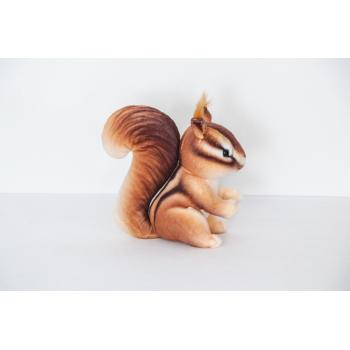 PLYŠOVÁ VEVERIČKA, HNEDÁ