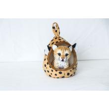 PLYŠOVÝ LEOPARD, SO ZÁVESNÝM DOMČEKOM, BODKY