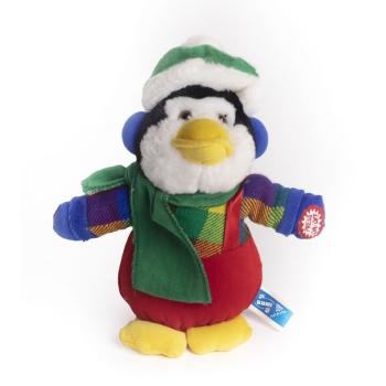 PLYŠOVÝ HUDOBNÝ A VIBRUJÚCI TUČNIAK, FAREBNÝ