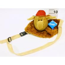 PLYŠOVÁ TAŠKA NA OPASOK JAHŇA V ČERVENEJ ČIAPKE