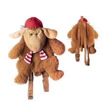 PLYŠOVÝ BATOH JAHŇA V ČERVENEJ ČIAPKE