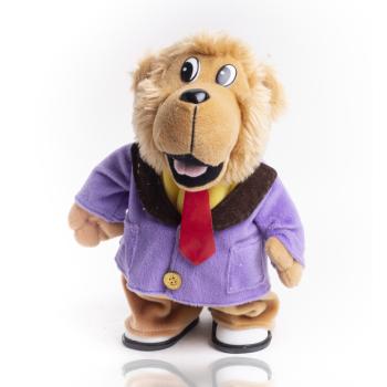 PLYŠOVÝ CHODIACI MEDVEĎ, ELEGANTNÝ