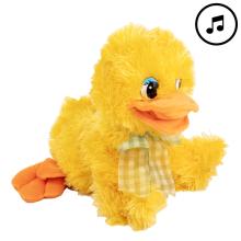 PLYŠOVÁ HUDOBNÁ A PLAZIACA SA KAČICA