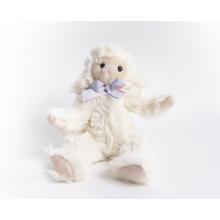 PLYŠOVÁ OPICA S KOCKOVANOU MAŠĽOU