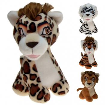 PLYŠOVÁ DIVOKÁ MAČKA