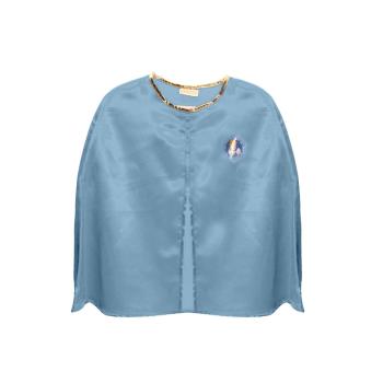 DISNEY KOSTÝM, SATÉNOVÝ ŽUPAN "HAMUPIPŐKE", MODRÝ