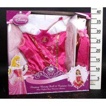 DISNEY KOSTÝM S BÁBIKOU, "CSIPKERÓZSIKA"