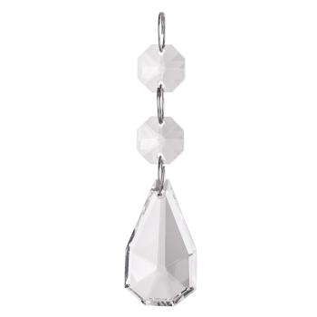 ČÍRY KRIŠTÁĽOVÝ PRÍVESOK V TVARE KVAPKY